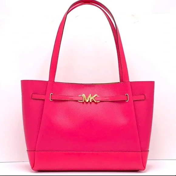 MICHAEL KORS
Reed Large Leather Belted Satchel
Shoulder bag
Electric Pink
NWT - Picture 1 of 14